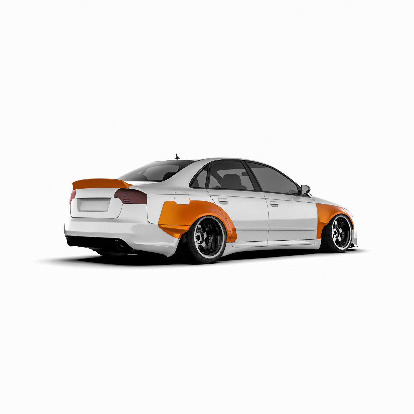 Audi A4 (B7) Rear Spoiler Duck Tail. | KROTOV.PRO
