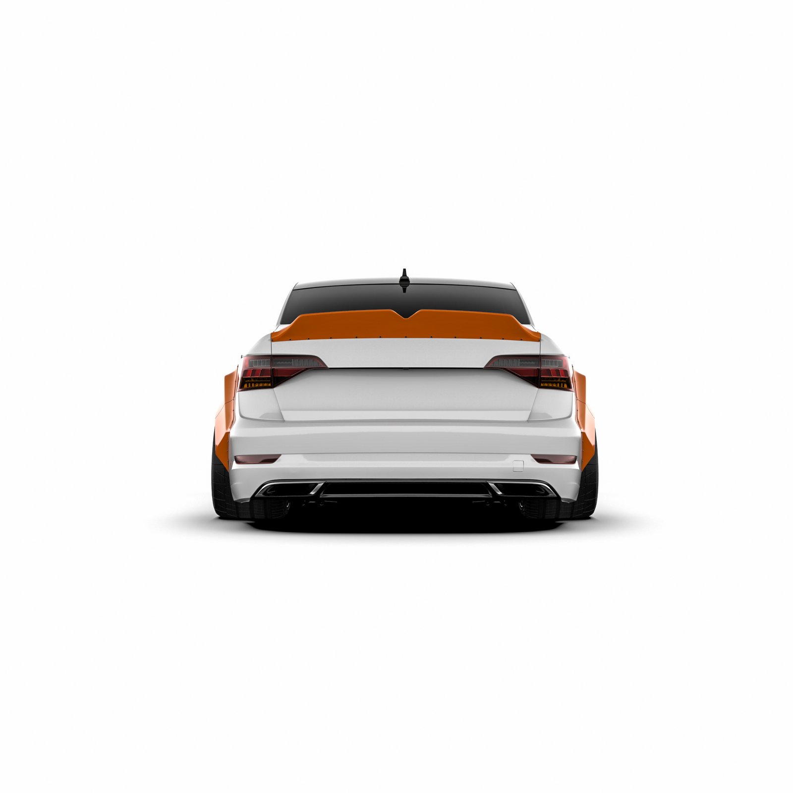 Volkswagen Jetta (MK7) “2018-2022 Rear Spoiler Duck Tail.