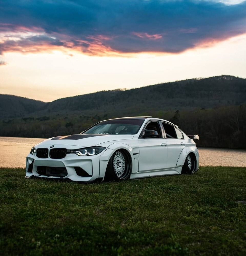 BMW F30 bolt-on widebody kit